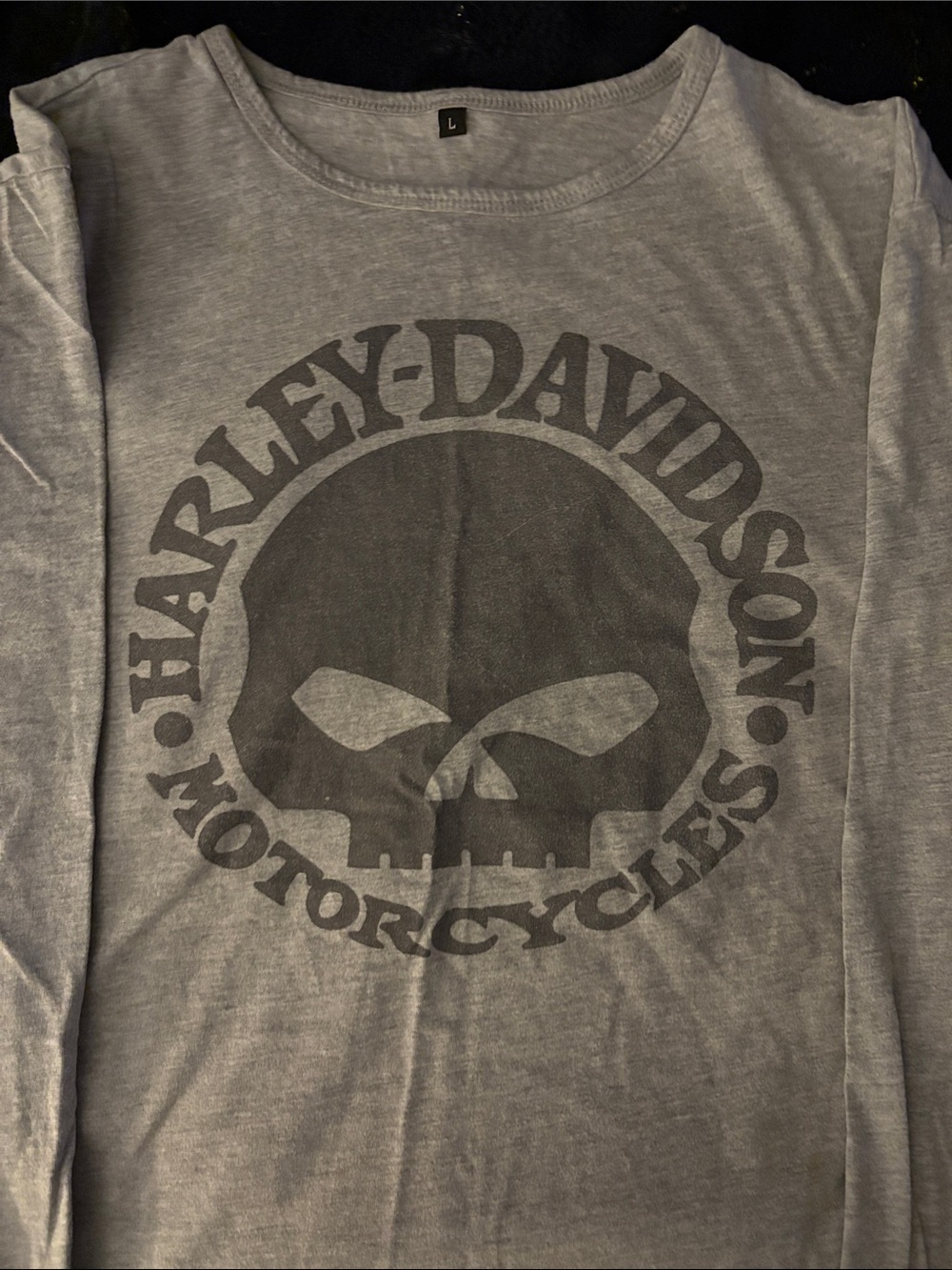 Harley Davidson Long Sleeve Top - Picture 2 of 2